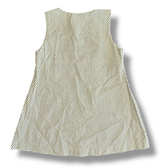 Silly Goose Hand Smocked Dress 24M Girls Green Polka Dot Gingerbread Embroidery - Picture 4 of 7